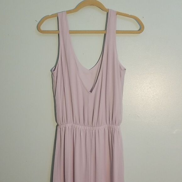 Show me your Mumu, light lavender floor length dress. Size L. - Picture 3 of 5